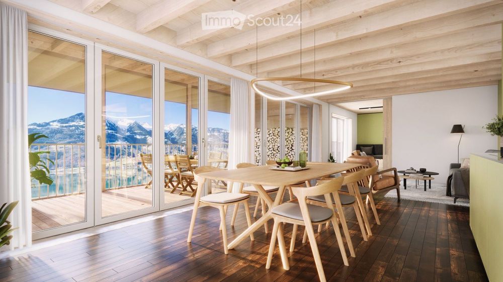 Grosszügiges Holzhaus an atemberaubender Lage am Sarnersee - Bild 8