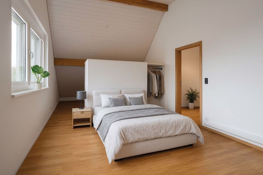 4½-Zimmer-Dachwohnung mit Seesicht in Spiez – ideal für Home-Office! - Bild 5