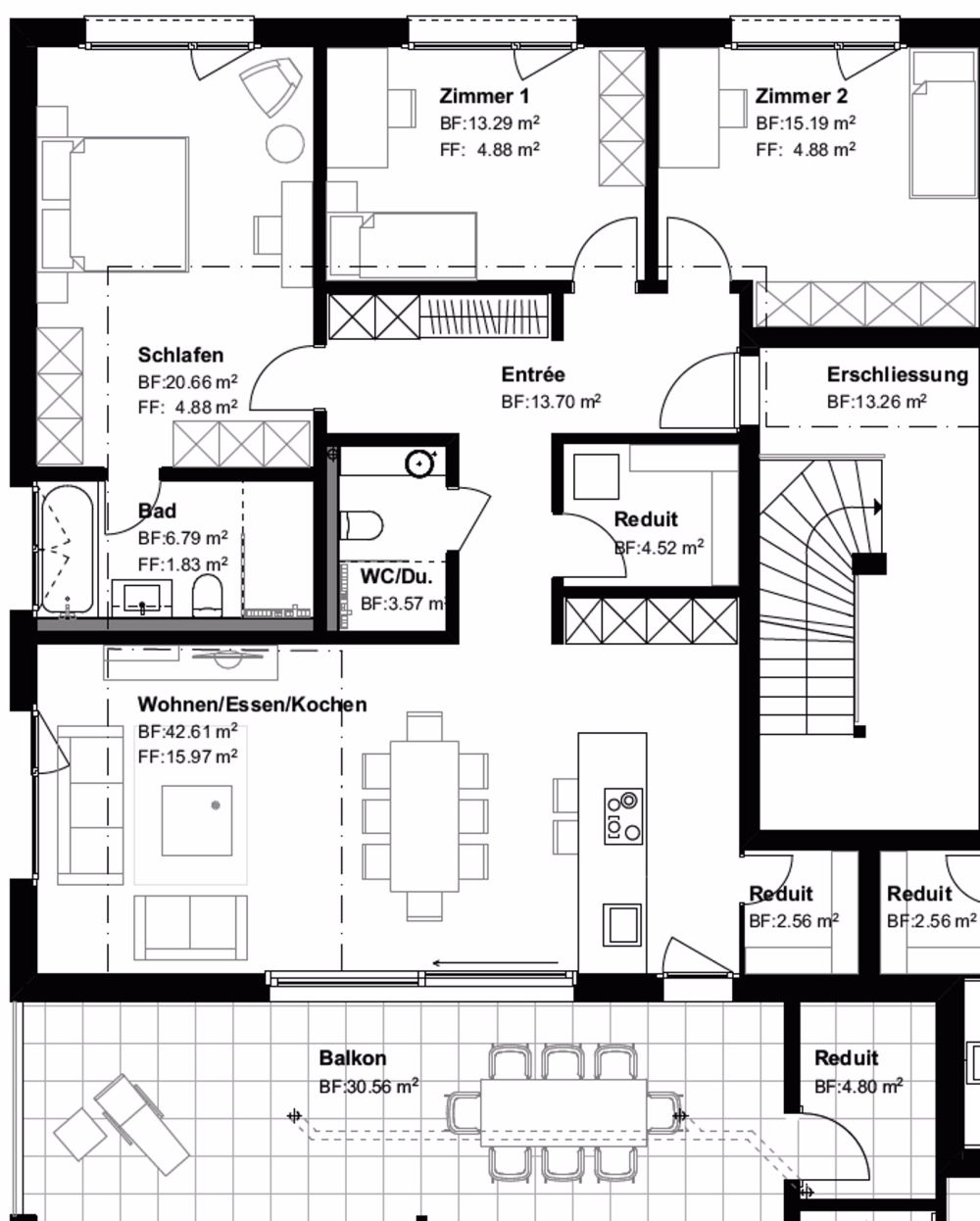 4.5-Zimmer Wohnung NEUBAU - Bild 2