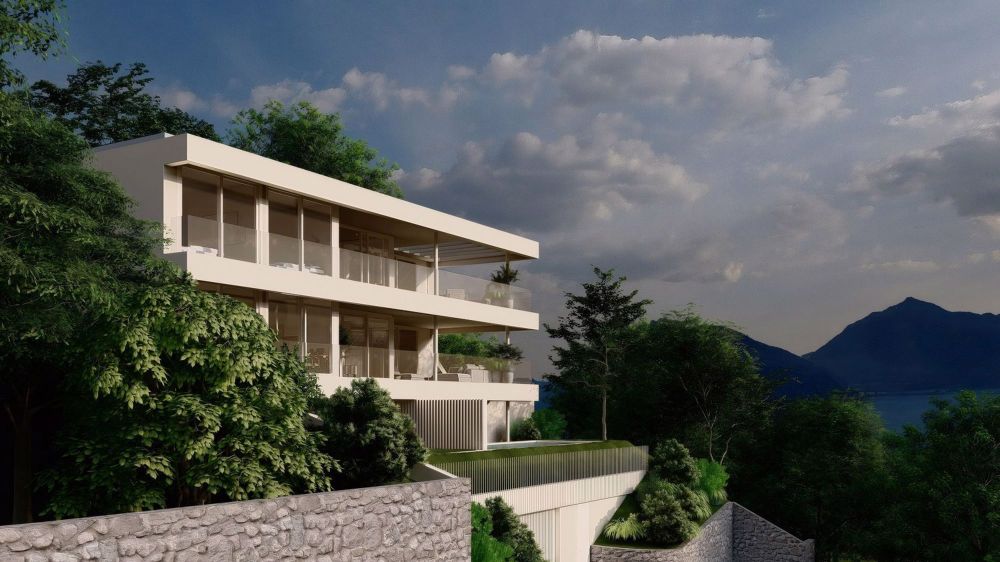 Exklusives Dachgeschoss mit Seeblick und privatem Patio – Viganello - Bild 1