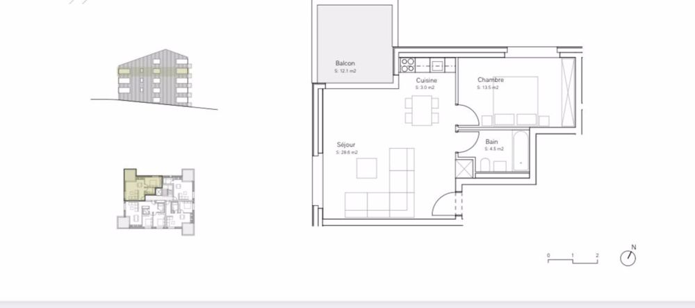 Zu verkaufen: Superbe 2,5 Zimmer-Wohnung in Crans-Montana, nur wenige Schritte von den Pisten entfernt - Bild 11