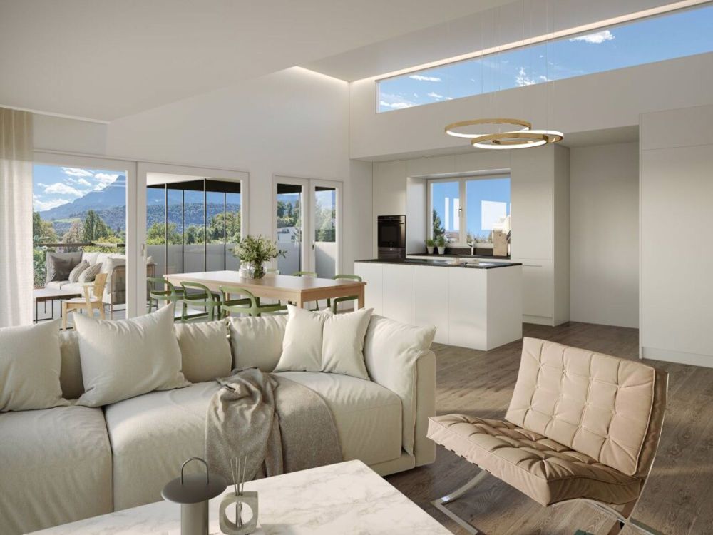 Neubau-Attikawohnung mit grosszügiger Terrasse - Bild 1