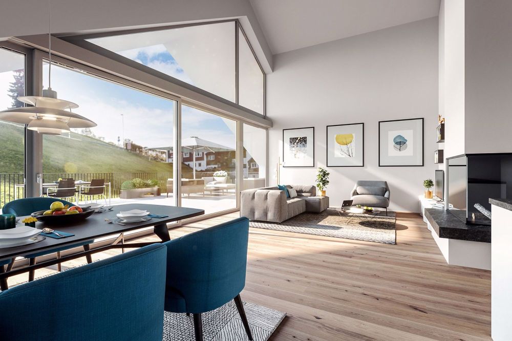 Besondere 3,5-Zimmer Terrassenwohnung mit sonniger Terrasse (Top A1.2) - Bild 3