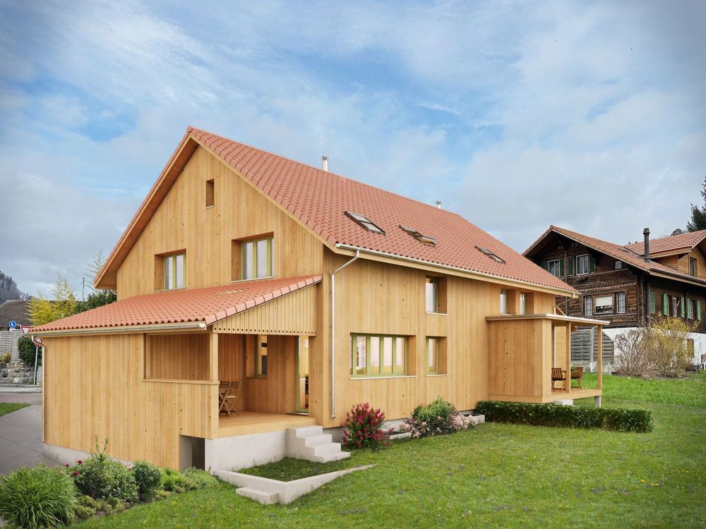 Doppeleinfamilienhaus in Faulensee - Bild 1