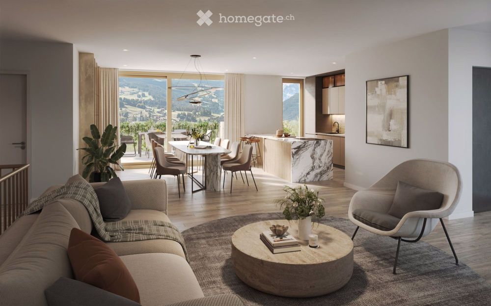 Exklusive 5.5-Zimmer-Attikawohnung mit atemberaubendem Ausblick in Naters - Bild 2