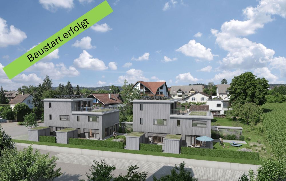 Wohnüberbauung HALESIA – modernes Wohnen in Doppeleinfamilienhäusern - Bild 1