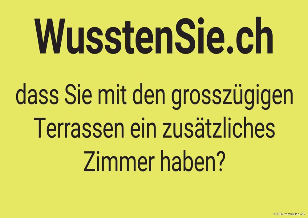 ...dass Sie in Brugg noch zahlbare Wohnungen kaufen können? - WusstenSie_Terrassen_quer