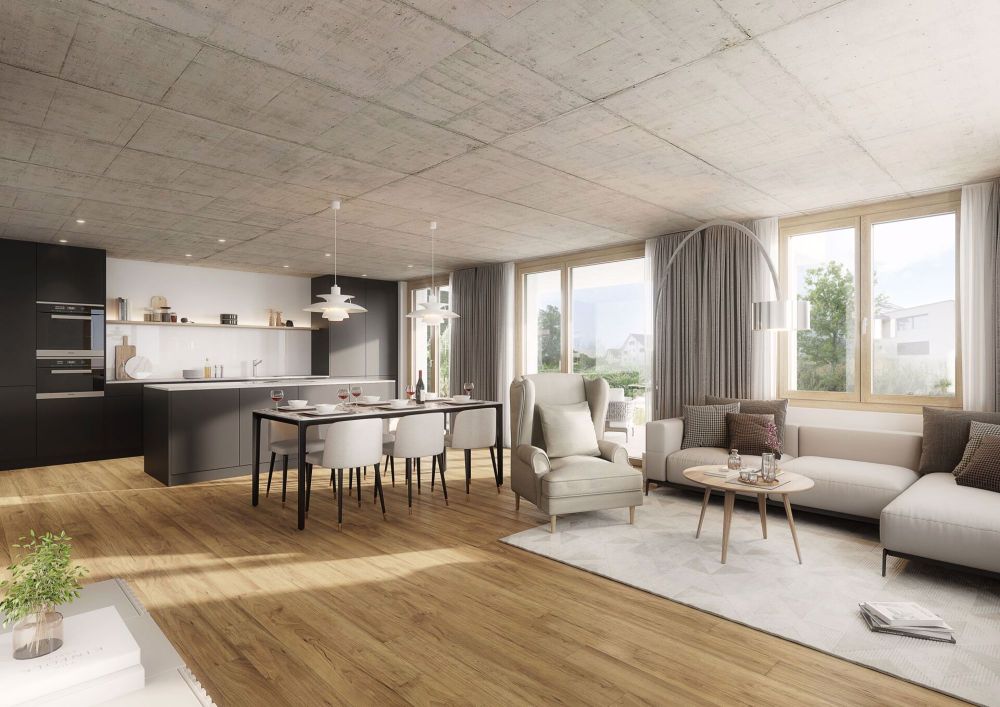 4 1/2 Zimmer Dachwohnung mit Charme - Bild 3