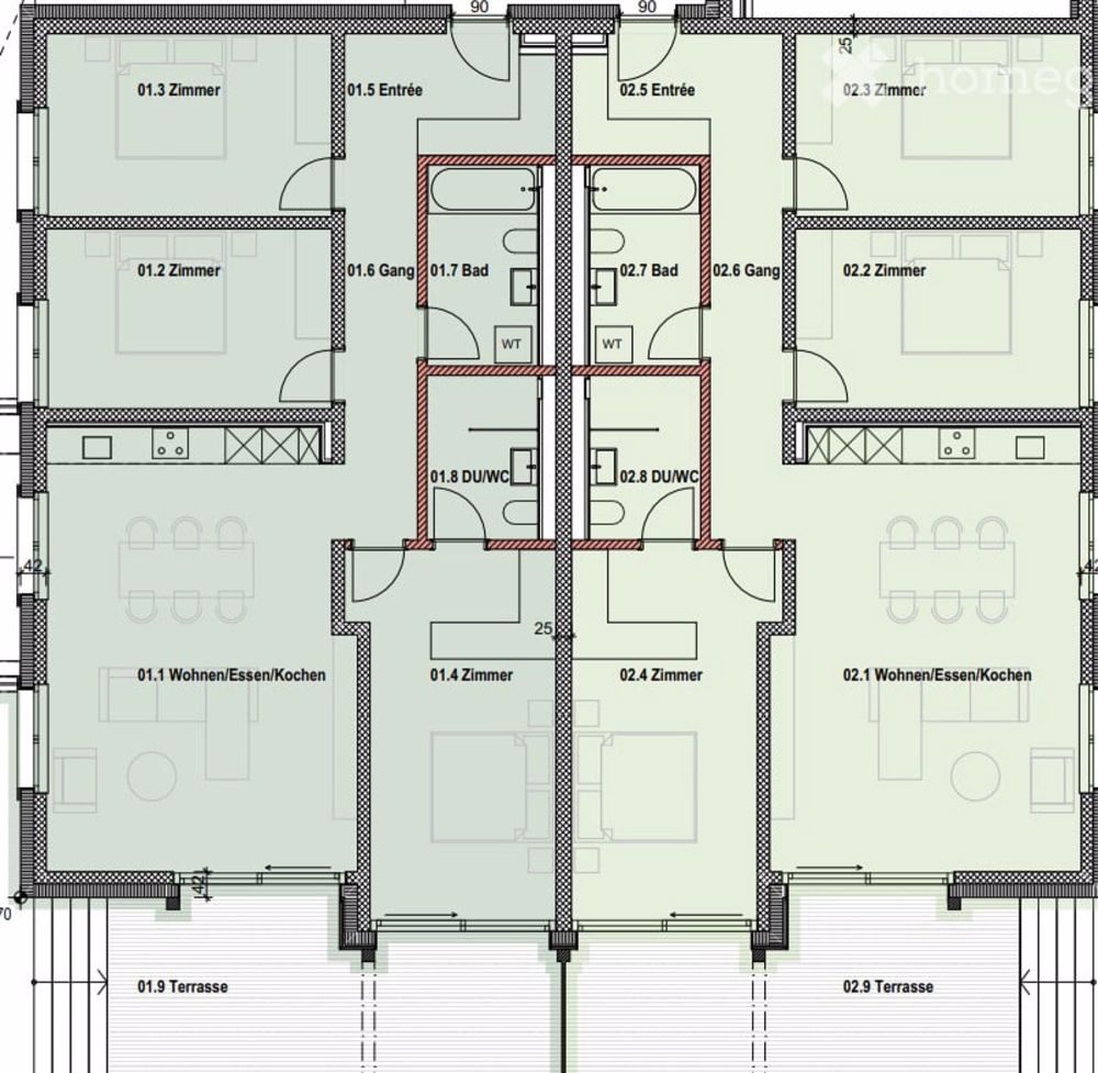 Sonnige und ruhige 4.5-Zimmer Neubauwohnung (Erstwohnsitz) in Davos Wolfgang mit Berg-und Seesicht - Bild 4