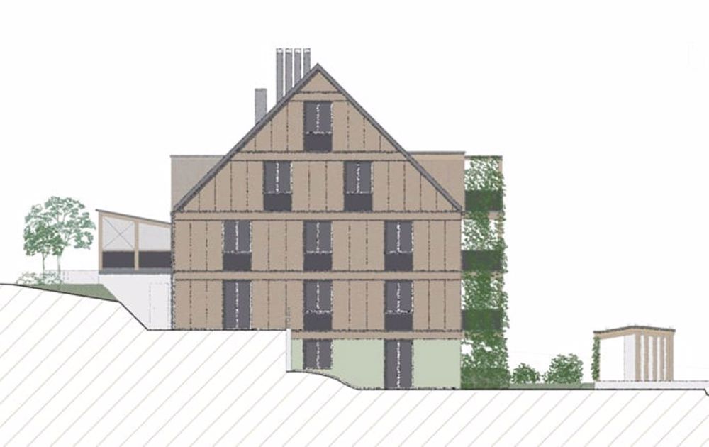 Moderne 2.5-Zimmer-Neubau-Wohnung an bester, ruhiger Lage am Rebhang in Stammheim - Bild 2