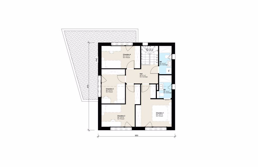 Moderne Villa mit 4.5 Zimmern - St-Pierre-de-Clages - Bild 5