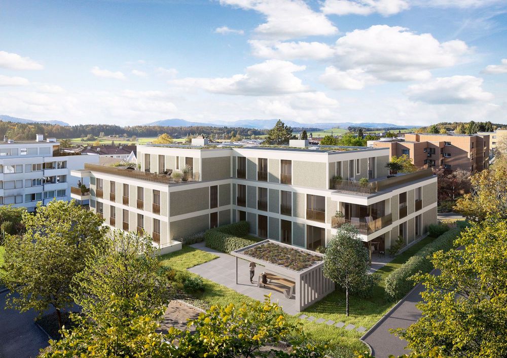 «Loonstrasse 6» - Ihre Wohnresidenz in Niederrohrdorf - Aussenvisualisierung