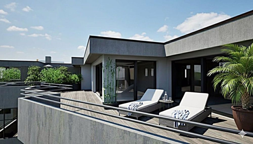 Exklusive 5.5-Zimmer-Attikawohnung mit Wintergarten und 77m2 Terrasse - Bild 1