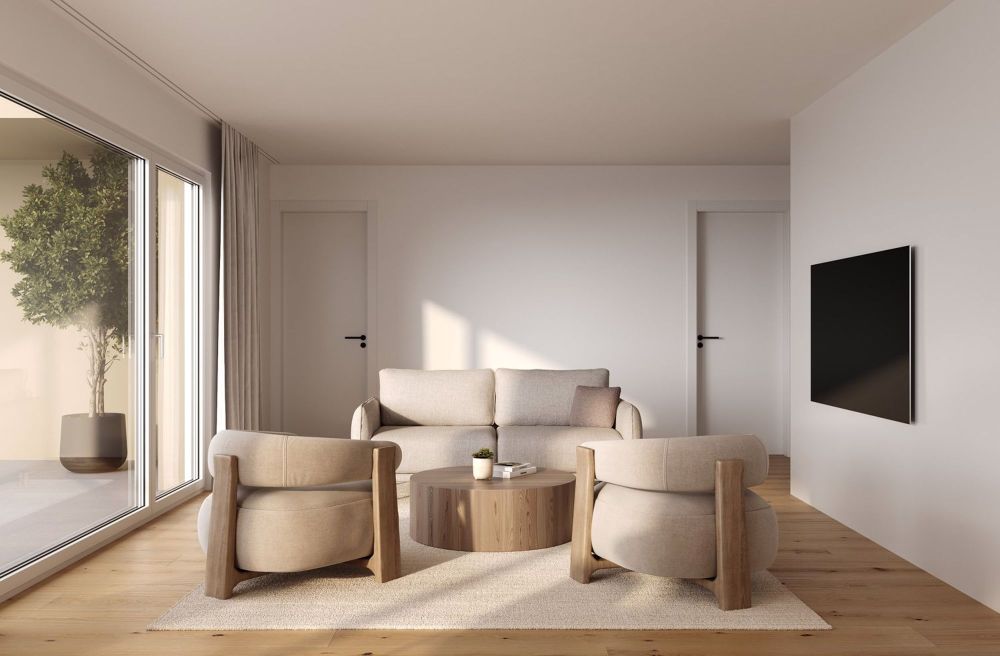 Neubau: 2.5-Zimmer-Gartenwohnung mit sehr grossem Gartensitzplatz - Bild 3