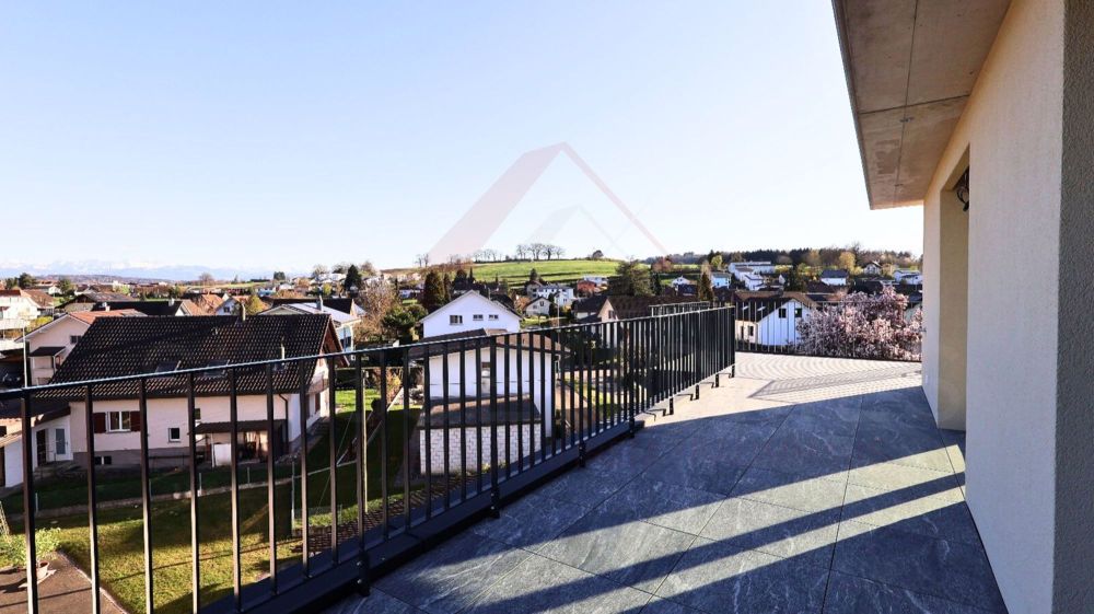 Moderne 3.5-Zimmer-Attikawohnung mit 45m2 Terrasse in Gurmels - Bild 10