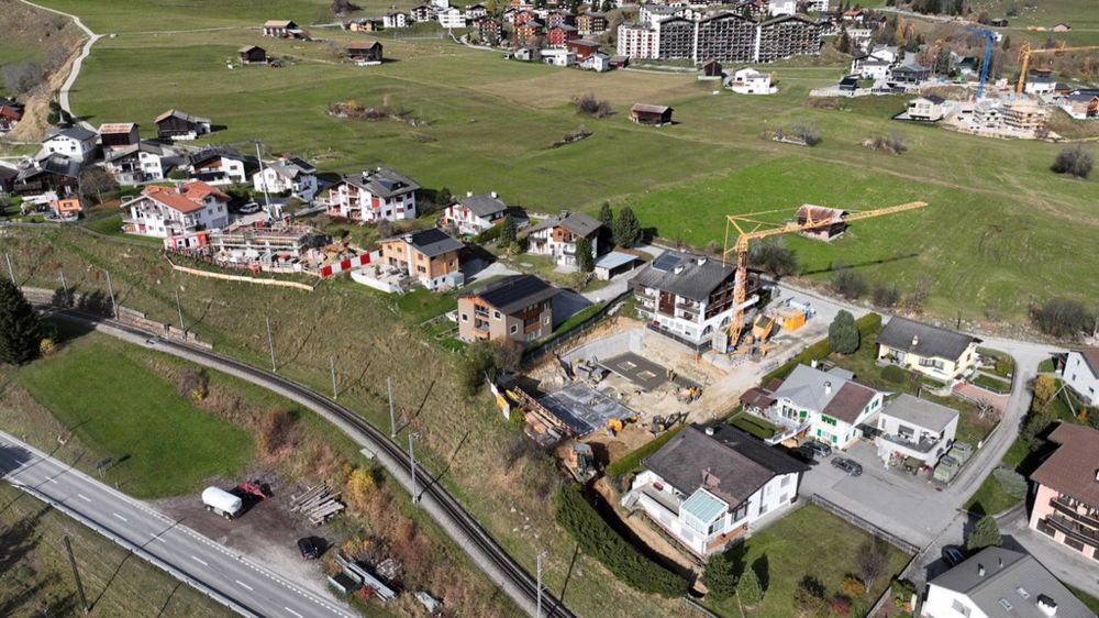 Natürlich Nachhaltig - Neue Ferienapartments an der Skipiste - 20241105_Baufortschritt_Vogelperspektive_Fundament1.jpg.jpeg