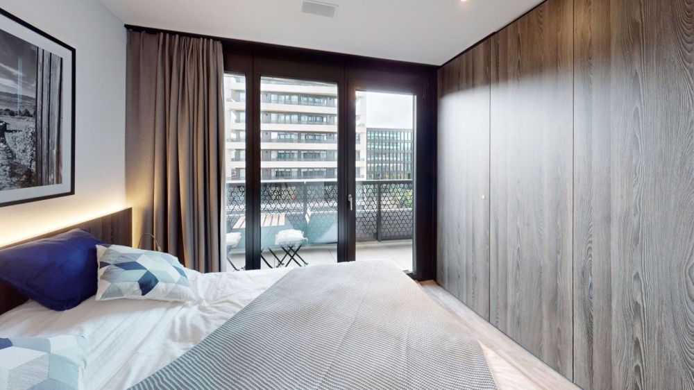 Voll ausgestattete und möblierte Wohnung mit Balkon - Mindestmietdauer 1 Monat - Bild 7
