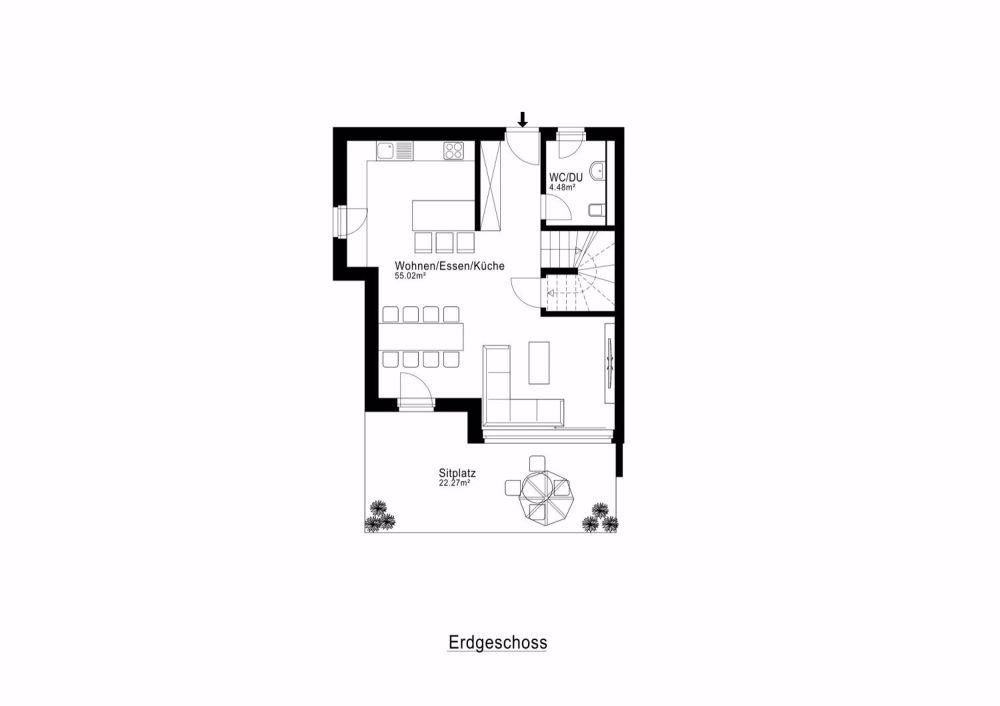 Neues 6.5-Zimmer Doppeleinfamilienhaus - EG Haus West
