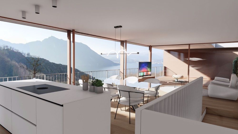 SPETTACOLARE APPARTAMENTO CON VISTA LAGO ( TI ) - Bild 1