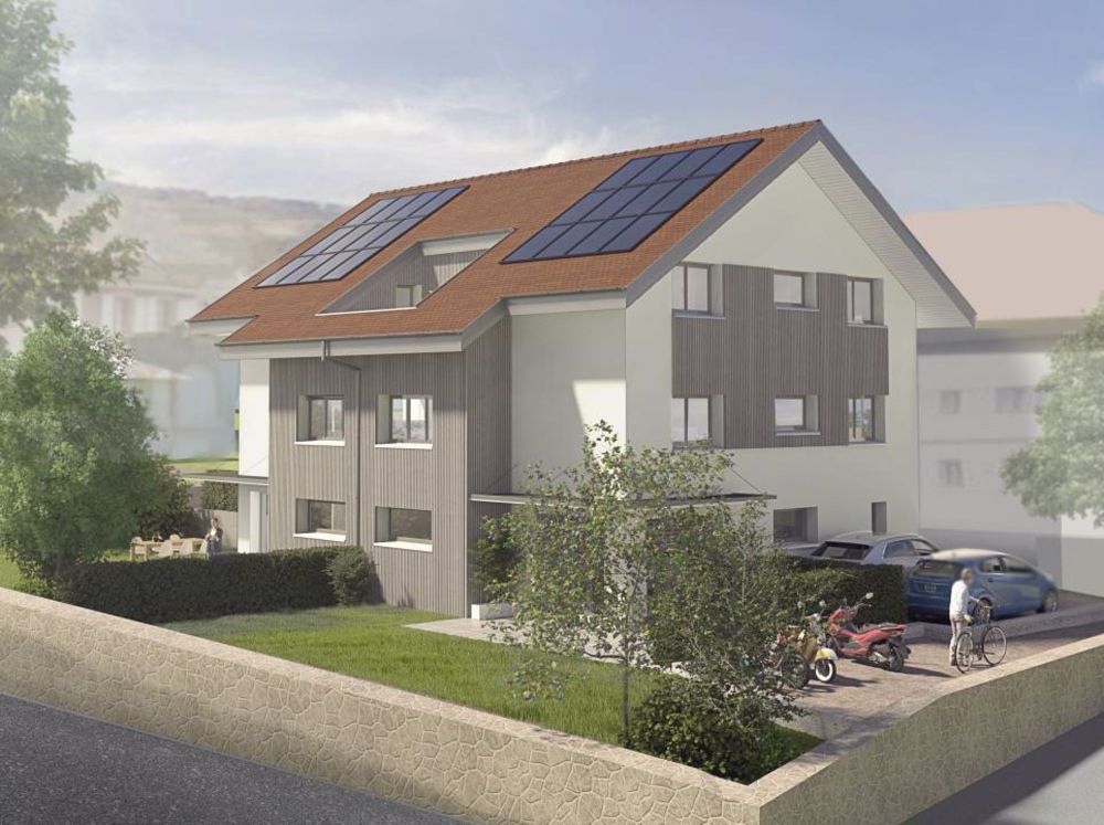 A saisir : Attique neuf de 118m2 avec dégagement sur le lac | dreamo.ch - Bild 1