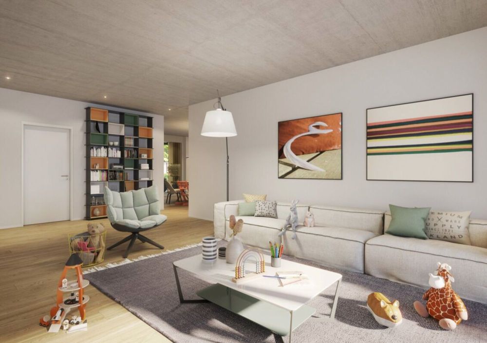 Feuerfalter - attraktive Neubauwohnung im Baurecht - Bild 4