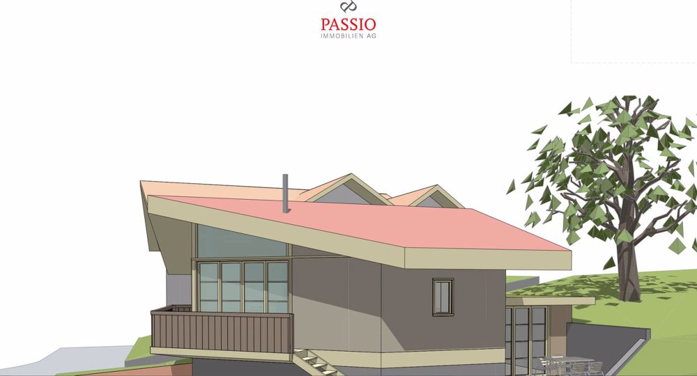 1.5-Zimmer Naturhaus mit unverbaubarer Sicht auf den Thunersee - Bild 3