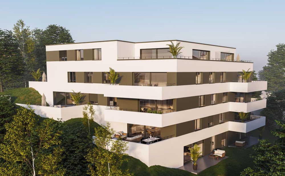 Beauregard : Appartement 3.5 pces avec grand balcon - Bild 3