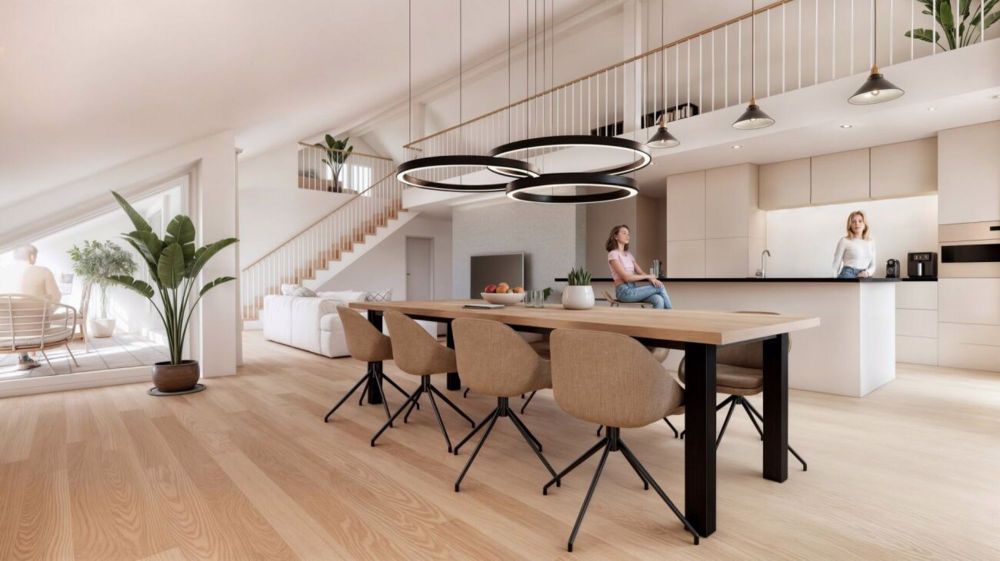 Neubau Dachwohnung mit Galerie - Bild 1