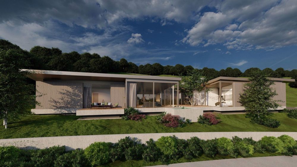 Neubauprojekt: Exklusiver Bungalow mit Alpenpanorama - Bild 2