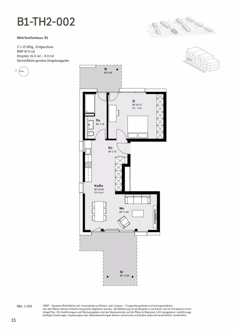 Durchdachte 2.5-Zimmerwohnung - 5607118c20.jpg