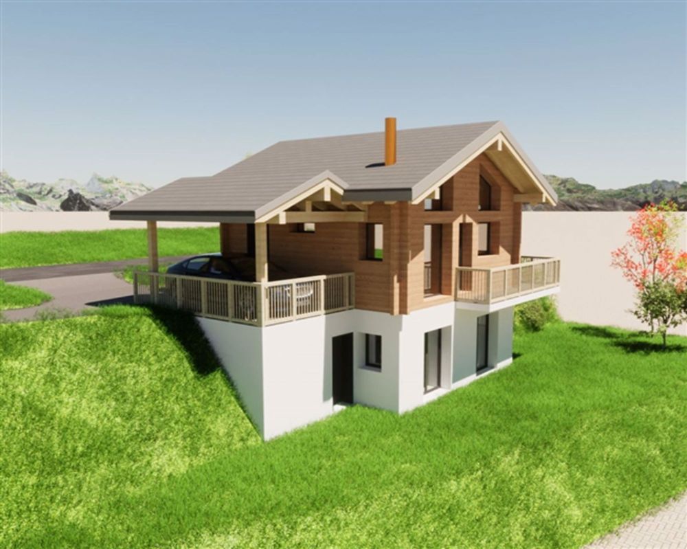 Chalet im Bau in Evolène - Bild 2