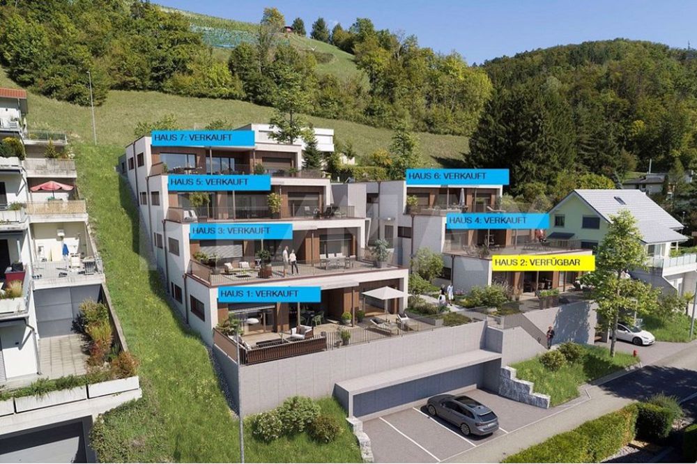 Erstbezug: Terrassenwohnung mit hochwertigem Ausbau an sonniger und ruhiger Aussichtslage - Bild 10