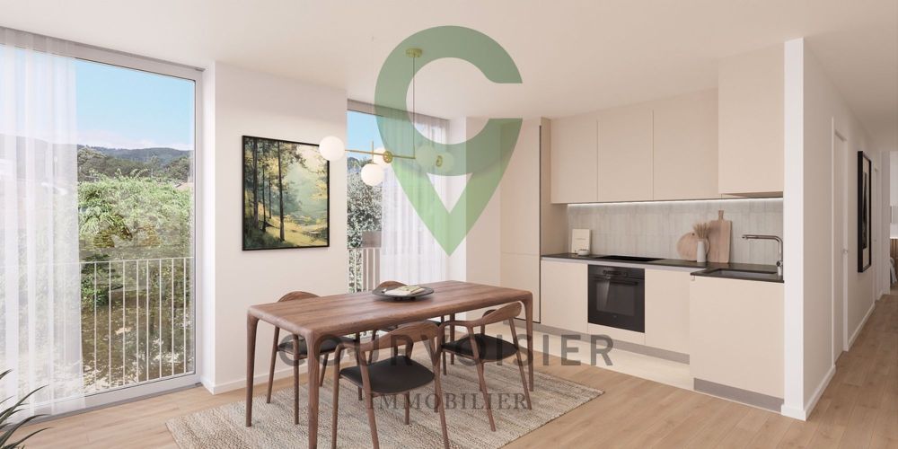 Lot A4 - 3,5p sud-est avec balcon, belle luminosité et dégagement - Bild 1