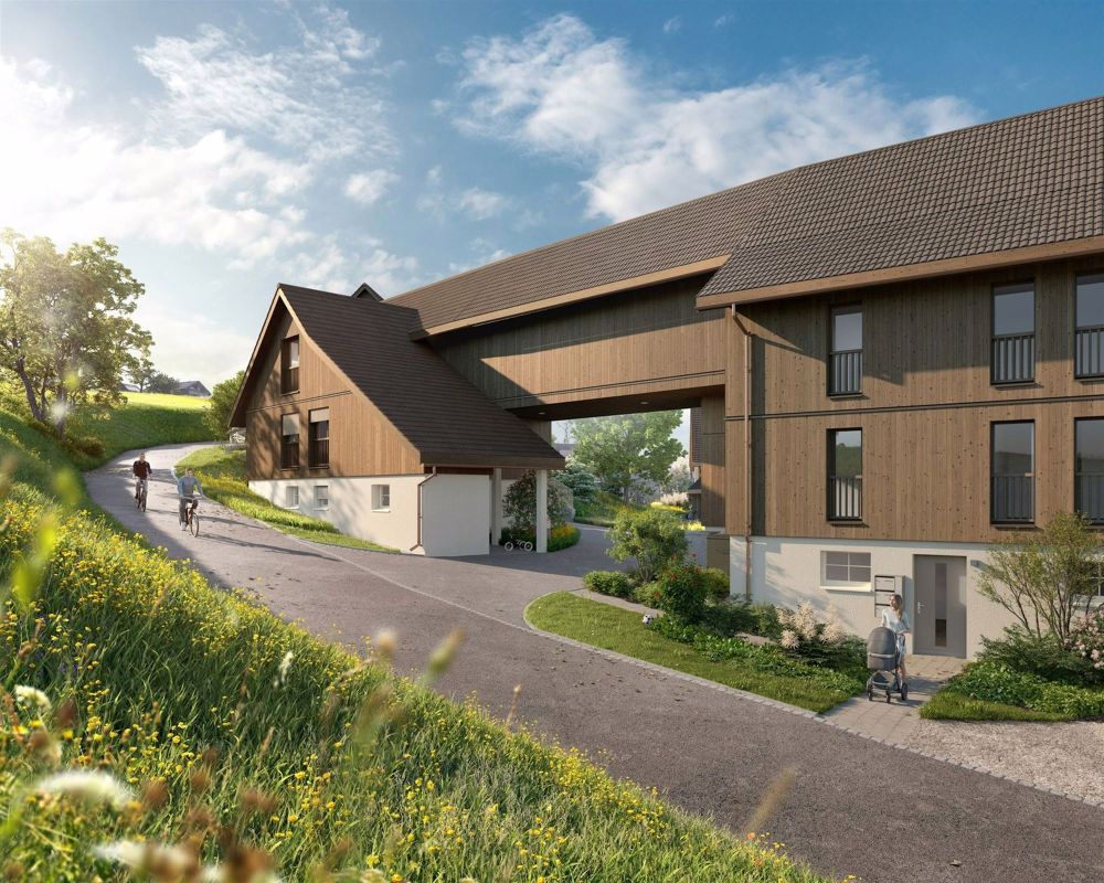 SENNHOF - Grosse Maisonette Dachwohnung - Willkommen auf dem SENNHOF!