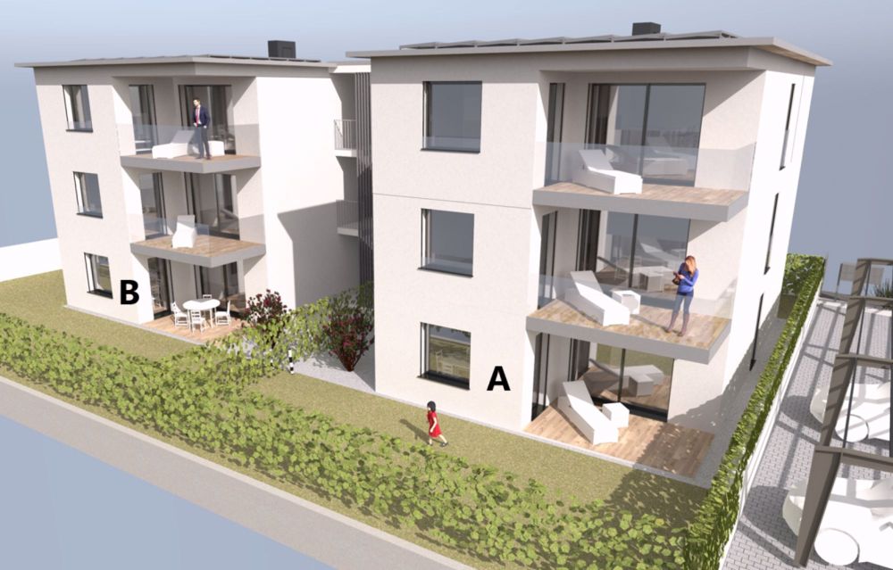 Appartamento 1 di 3.5 locali piano terra con giardino - Bild 1