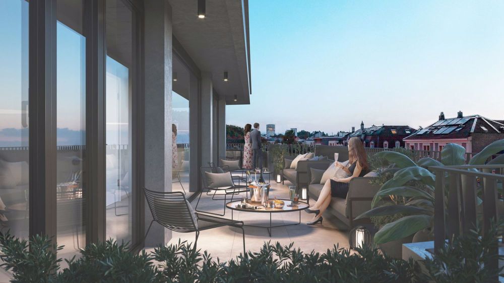Penthouse Duplex-Wohnung mit riesiger Terrasse - Bild 1