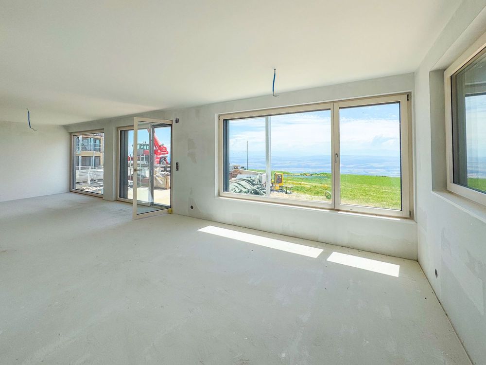 Appt PPE neu von 4.5 Zimmern, Terrasse und Garten Résidence Grand-Vue - Séjour