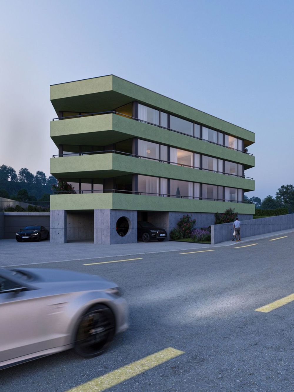 Schönes 2.5-Zimmer-Neubau mit großem Balkon - Bild 1