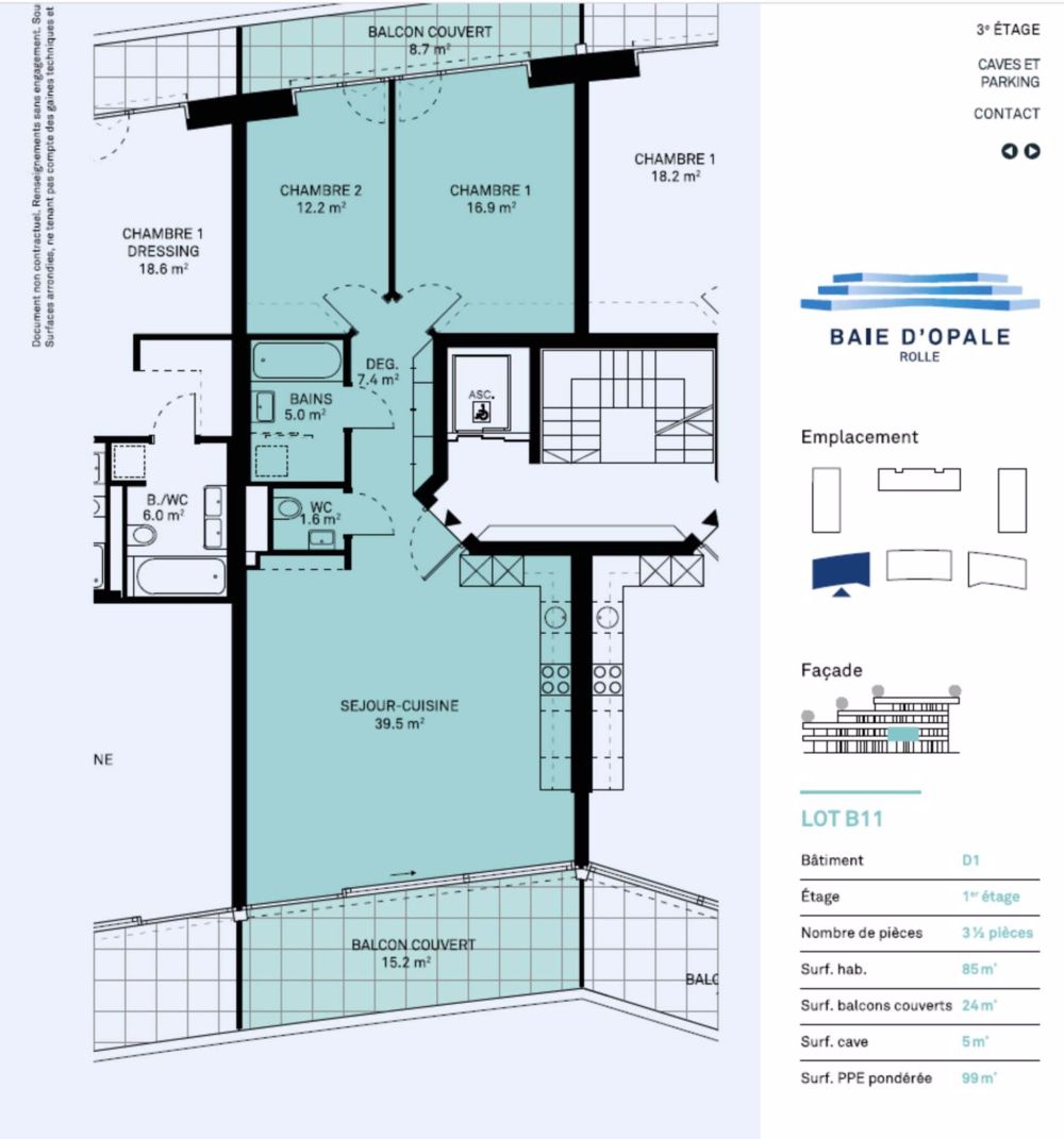 Geräumige 3.5-Zimmer-Wohnung mit Terrasse und schönem Blick auf den See! - Bild 2