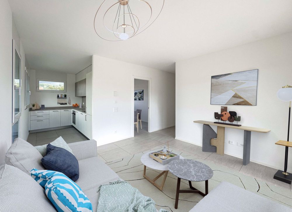 Modernes 3-Zimmer-Neubau - Bild 1