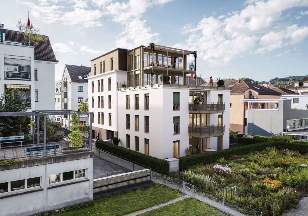 Attraktive Neubau-Wohnung im Zentrum - Aussenansicht