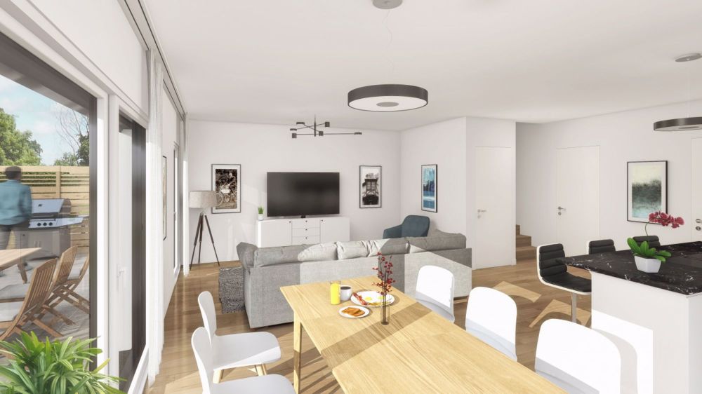 Villas jumelles neuves en ossature bois – à proximité du lac et de la gare - Bild 6
