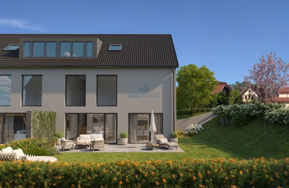Architektonischer Neubau an idyllischer Wohnlage mit Aussicht - Haus