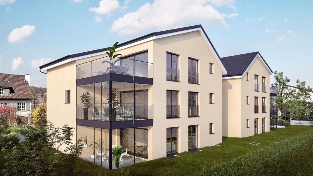 4½-Zimmer Neubauwohnung im Obergeschoss mit Wintergarten - Bild 1