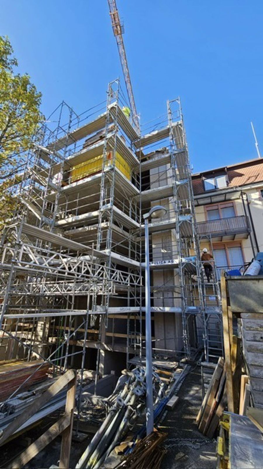 Besondere Gartenwohnung in Riehen - modern & direkt bei der Tram - Baufotrschritt