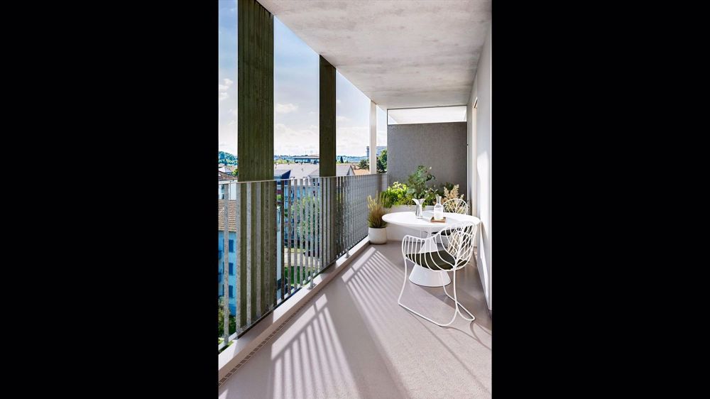 Erstbezug: 1.5-Zimmer-Single-Wohnung - Balkon/Terrasse/Sitzplatz