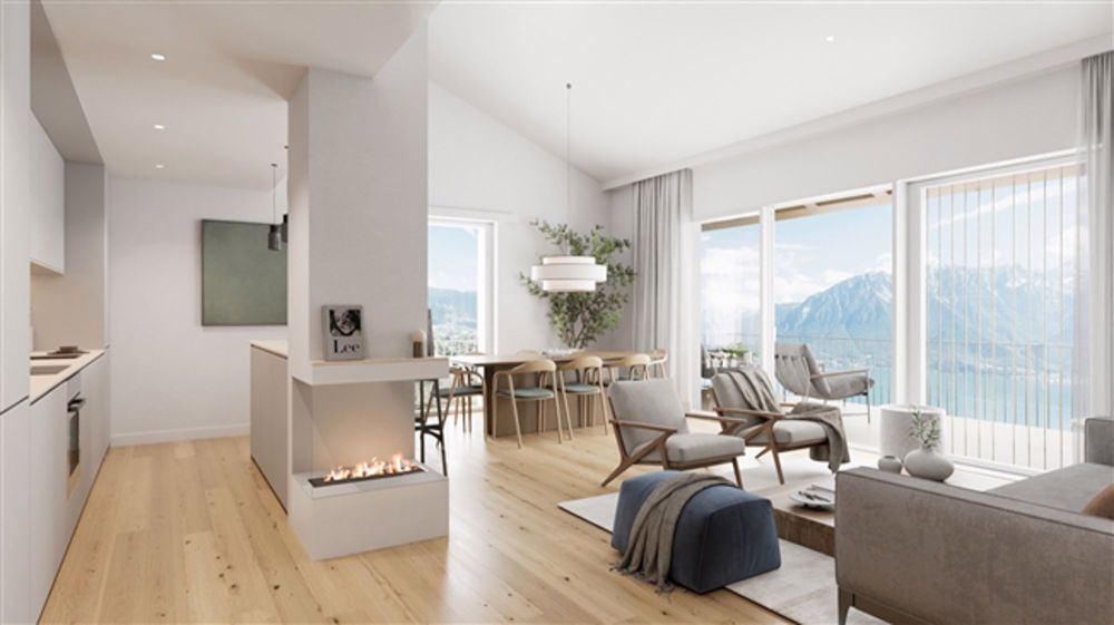 CHARDONNE - AUSSERGEWÖHNLICHES NEUES PENTHOUSE MIT PANORAMABLICK - Bild 2