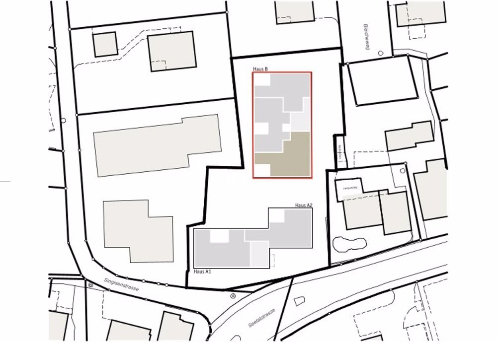 Neubauprojekt "Lindenberg" - zentrales Wohnen - LINDENBERG - Grundrisspläne Haus B - Aktualisierte Pläne 1