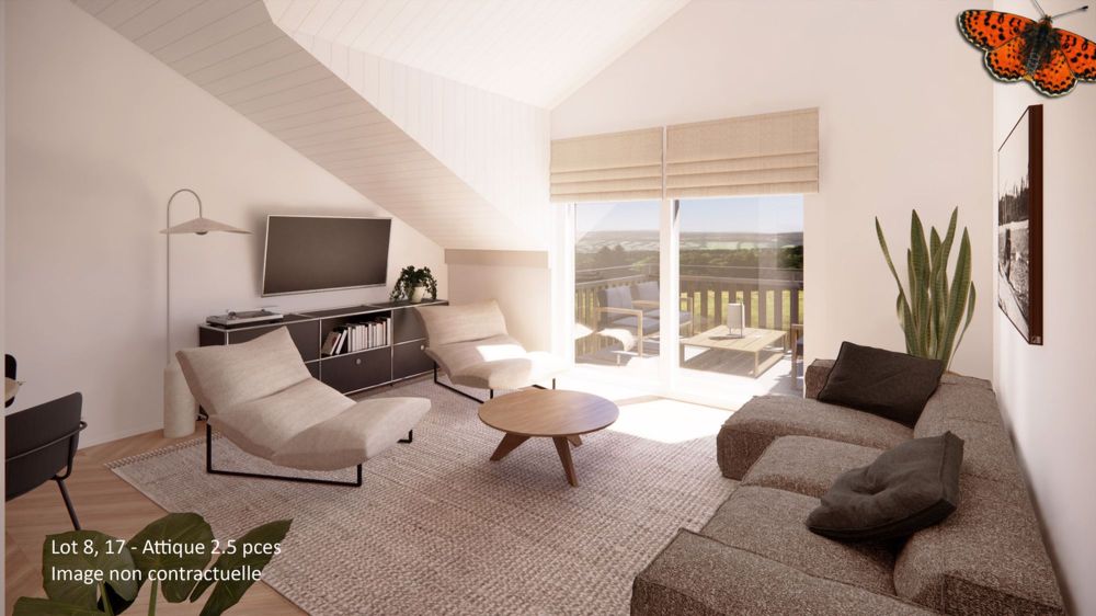 Superbe 2½ attique avec grand balcon dans nouvelle promotion - Bild 5