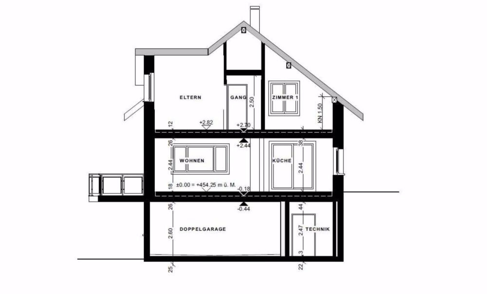 Zu verkaufen bei 8556 Wigoltingen, neues freistehendes 6½ Zi.-EFH am Südhang, an ruhiger, sonniger Lage/ Massivbau ! - Bild 8